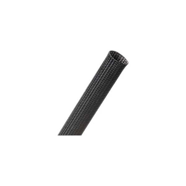 Techflex Insultherm Resin Coated Fiberglass Sleeve .88in Dia., 200', Black
